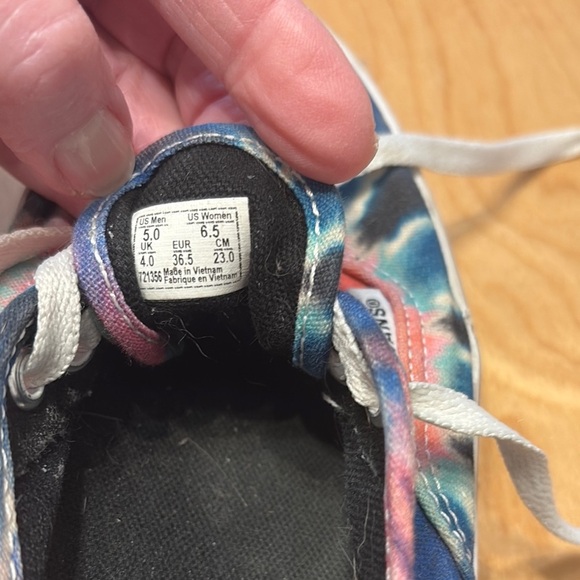 Vans Tie-Dye Canvas Sneakers - Picture 7 of 7